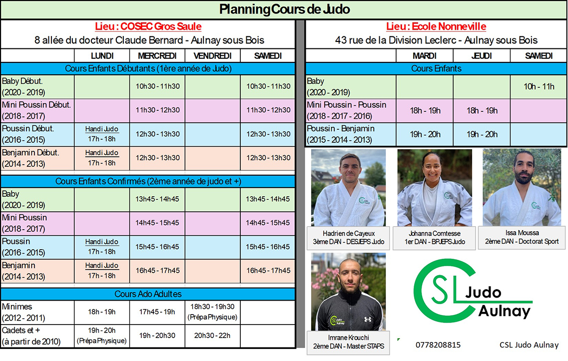 horaires